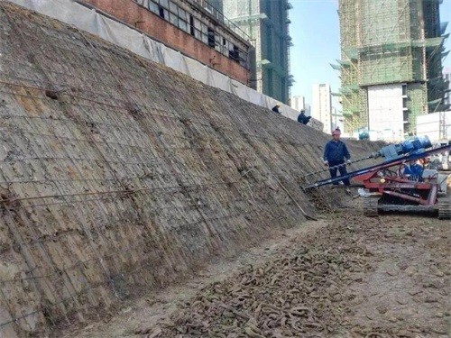 成县建筑边坡支护